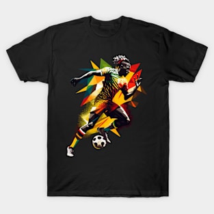 Senegal Soccer Magic Artwork T-Shirt